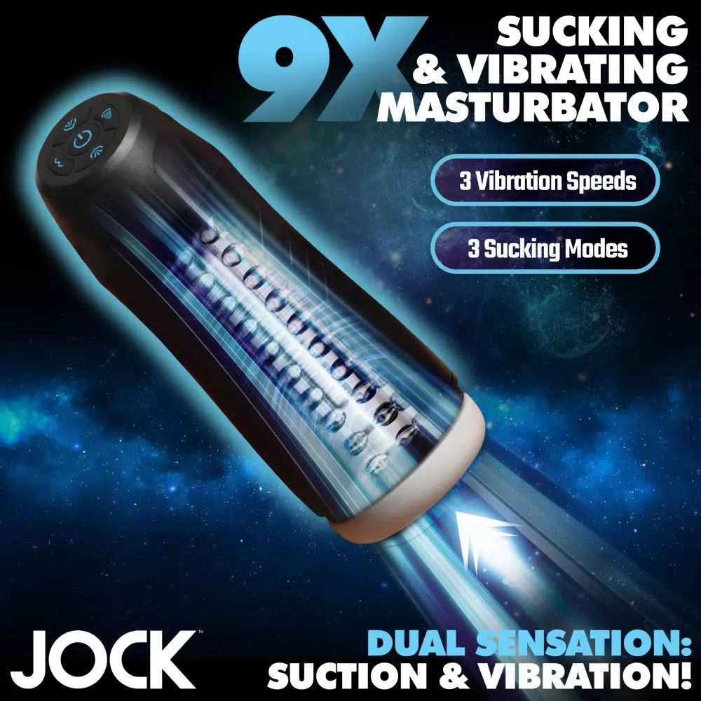 Jock 9X Sucking & Vibrating Automatic Masturbator